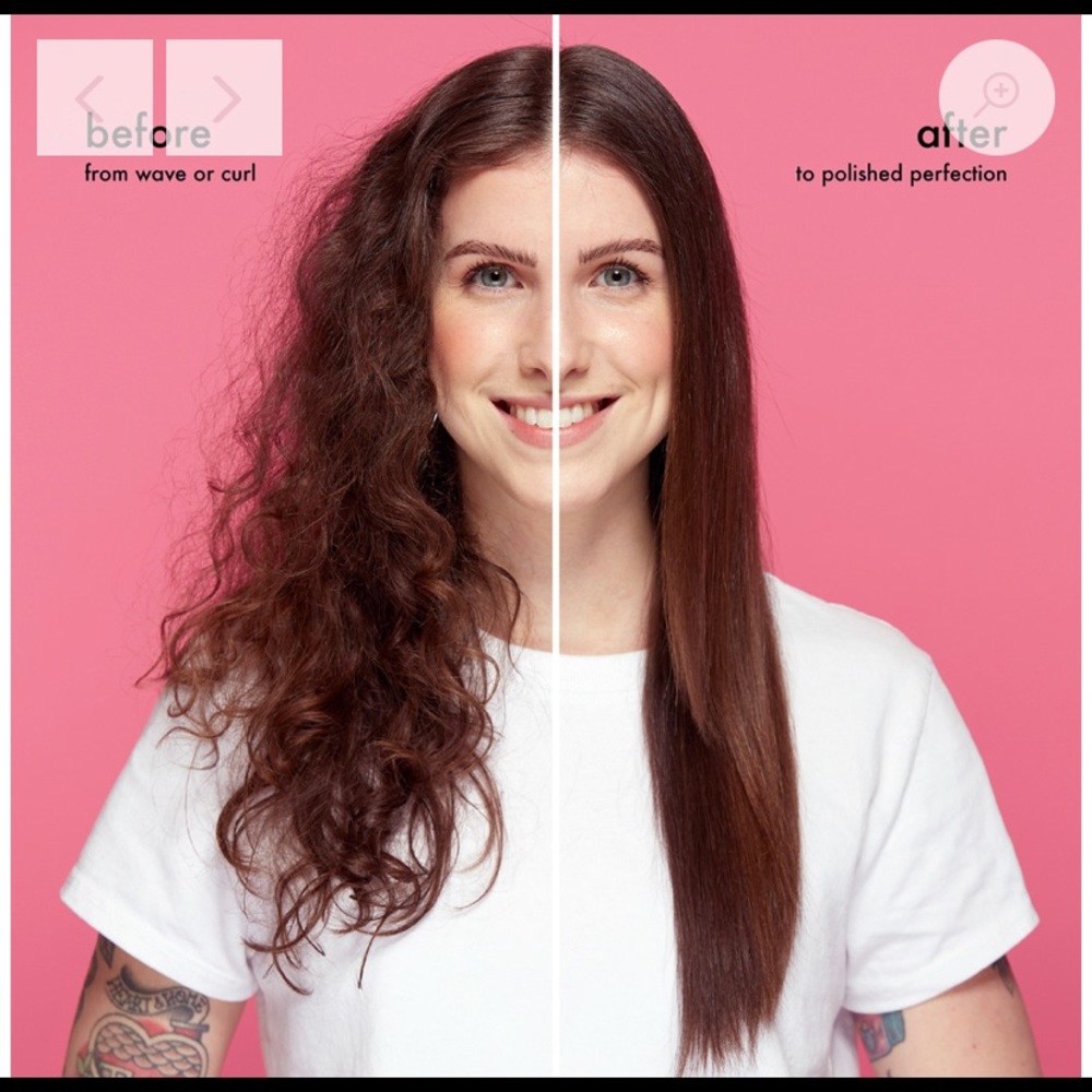 Professional Hair Straightener - Smooth Finish (Brown)